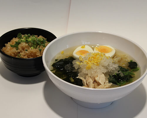 冷やし鯛だし柚子塩ラーメン