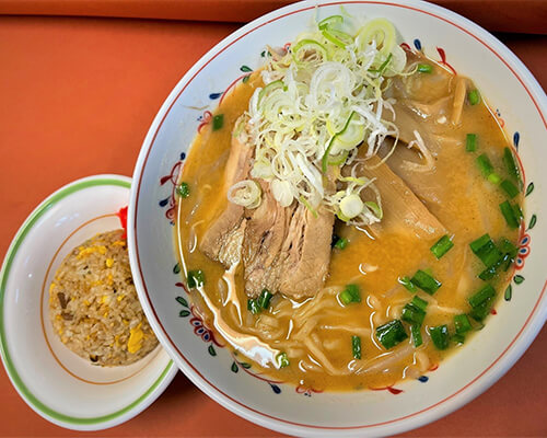 喜多方味噌ラーメンミニ炒飯セット