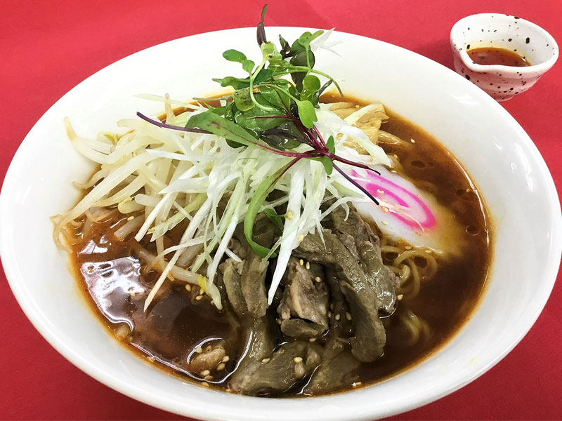 冷やし牛たん麻辣麺