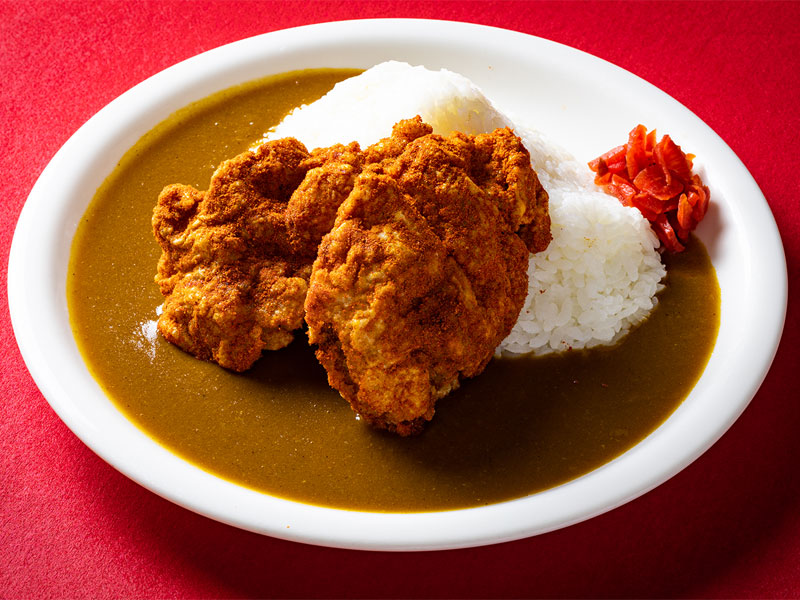 磐梯山ファイヤーチキンカレー