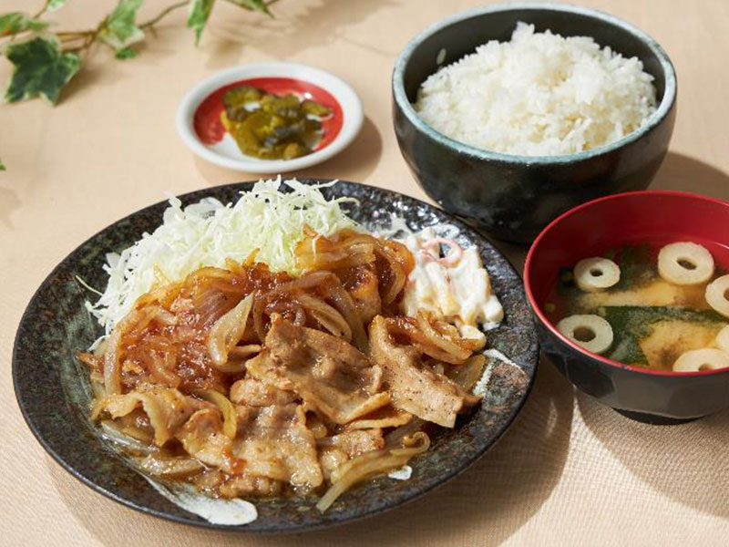 生姜焼き定食
