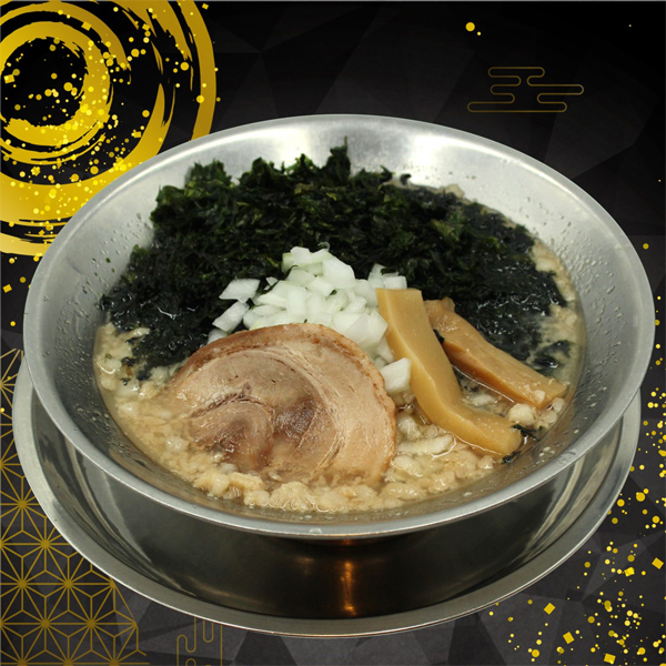 バラのり背脂ラーメン