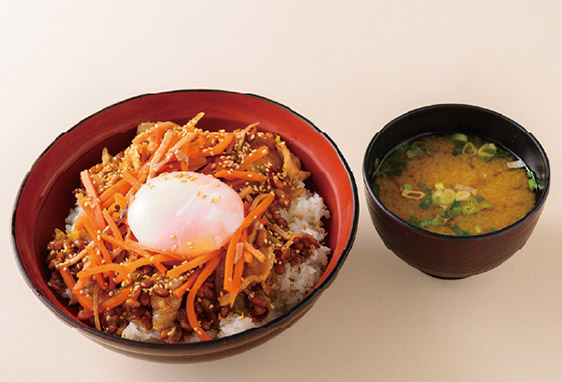 いか人参納豆丼の画像