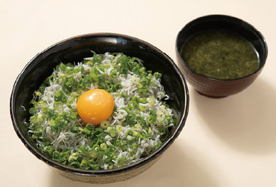 大津港のしらす丼の画像