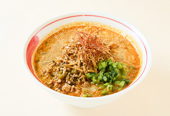 野沢菜味噌担々麺の画像