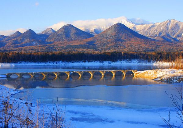 「初冬のメガネ橋」のイメージ画像