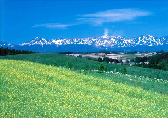 「春の十勝岳」のイメージ画像