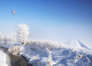「冬の富良野」のイメージ画像