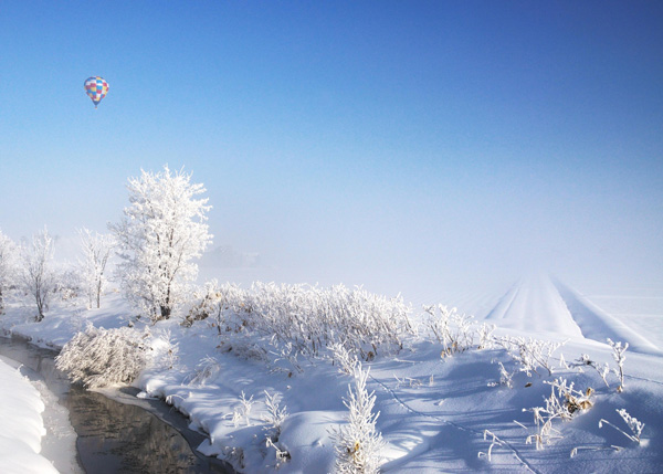 「冬の富良野」のイメージ画像