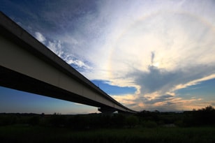 「道東道と夏の虹」のイメージ画像