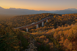 北海道の秋のイメージ画像