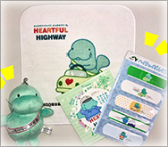 キーホルダー・メモ帳・絆創膏・ミニタオルのイメージ画像