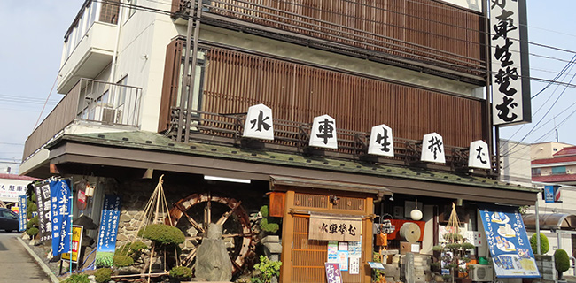 手打 水車生そば