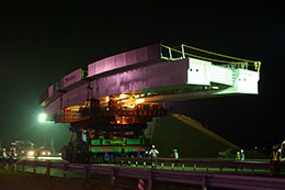 （作品名）　佐久小諸JCTのランプ架設工事2