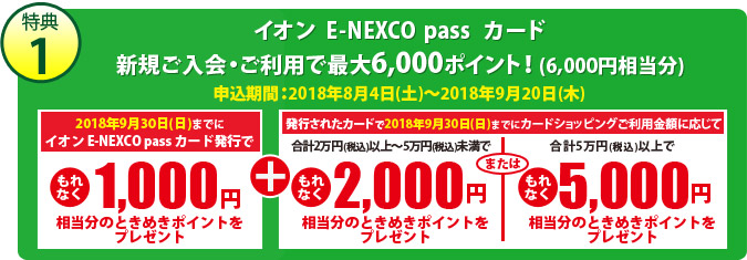イオン E Nexco Passカード Waon一体型 季節 地域を感じる