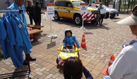 パトカー等の展示