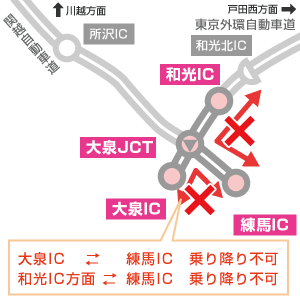 大泉JCTイメージ