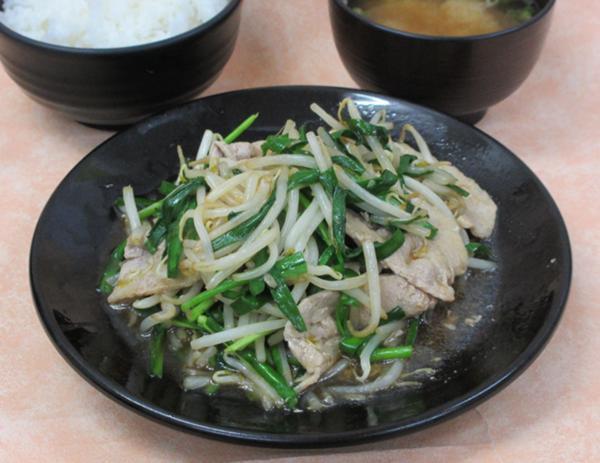 第1位「豚ニラ炒め定食」のイメージ画像