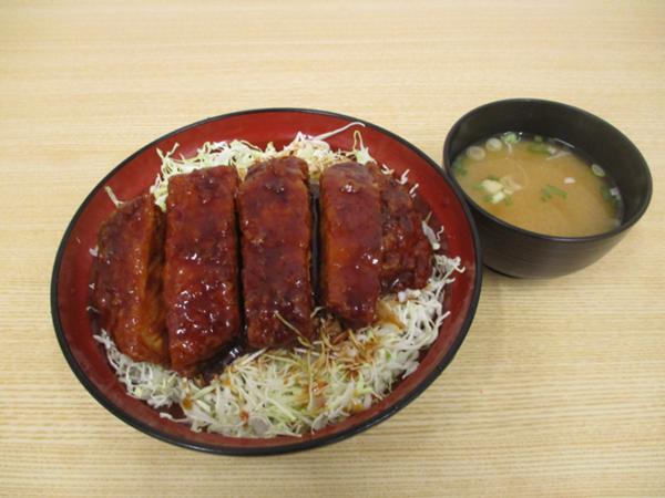 第2位「厚切りソースカツ丼」のイメージ画像