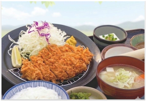 第2位「味噌カツ膳豚汁付き」のイメージ画像