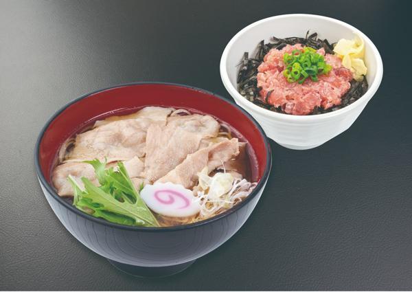 第3位「肉そばとミニネギトロ丼」のイメージ画像