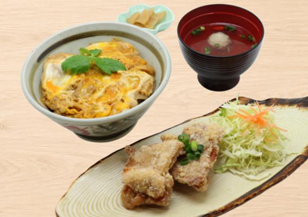 第3位「伊達鶏親子丼と鶏唐揚げ膳」のイメージ画像