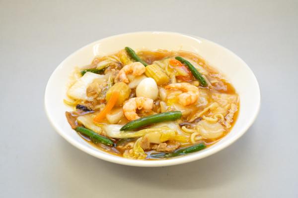 五目あんかけ焼きそば