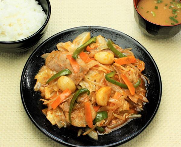 第3位「旨辛！肉野菜炒め定食」のイメージ画像