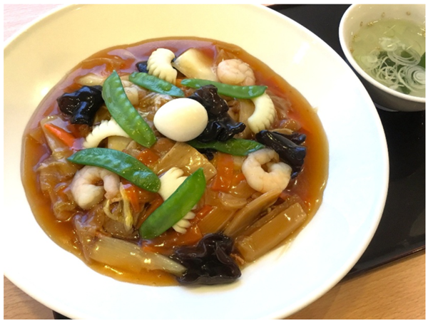 第2位「五目あんかけ焼きそば」のイメージ画像