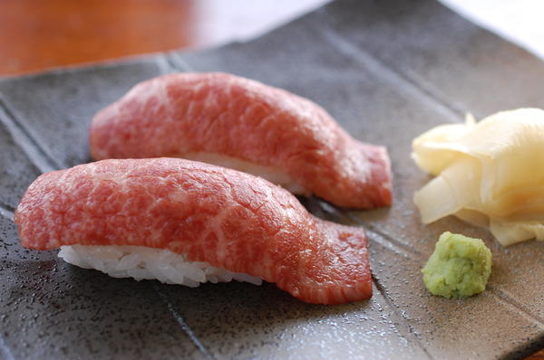 第1位「前沢牛炙り寿司」のイメージ画像