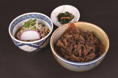 前沢牛すき焼き丼小麺セットのイメージ画像
