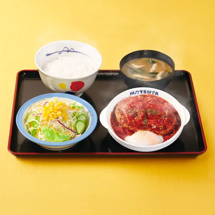 第3位「うまトマハンバーグ定食」のイメージ画像