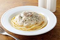 ３種のきのこクリームパスタのイメージ画像