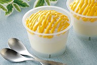 豊富牛乳プリン（カスタードソース）のイメージ画像