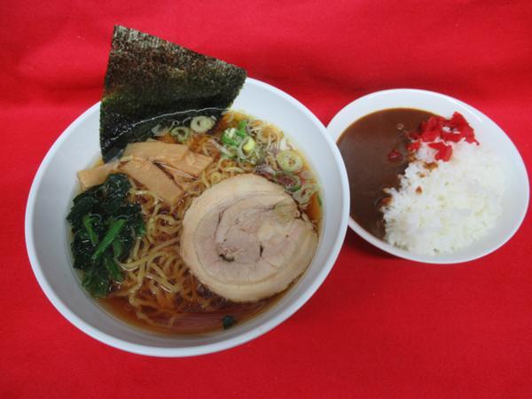 醤油らーめんとミニカレーのイメージ画像