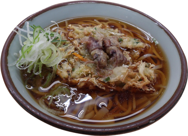 第3位「ほたるいか入かき揚氷見うどん」のイメージ画像