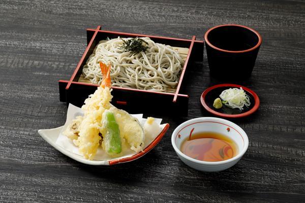 ふのり天ざるそば膳のイメージ画像