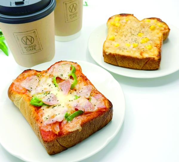 第3位「ピザトースト＆ツナコーンチーズトースト」のイメージ画像