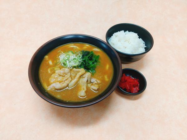 第3位「豚カレーうどんライスセット」のイメージ画像
