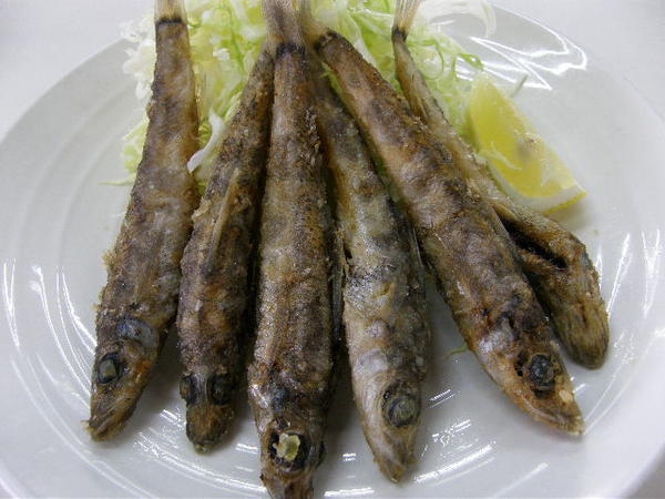 めひかり唐揚げ.JPG