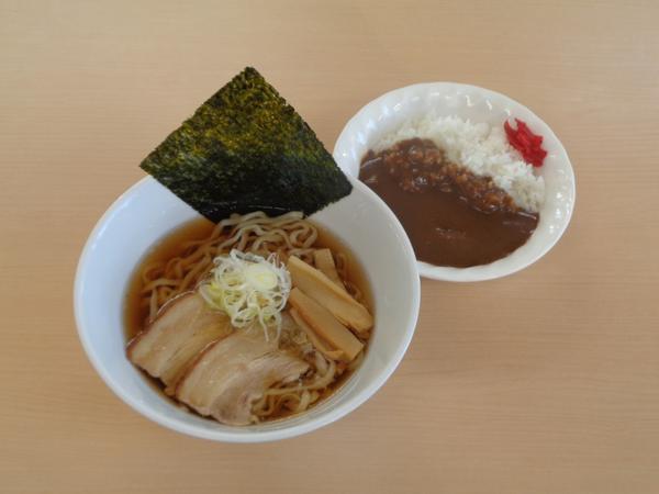 第3位「喜多方醤油ラーメン＆ミニカレー」のイメージ画像