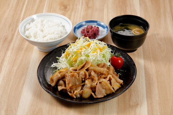 第3位「生姜焼き定食」のイメージ画像