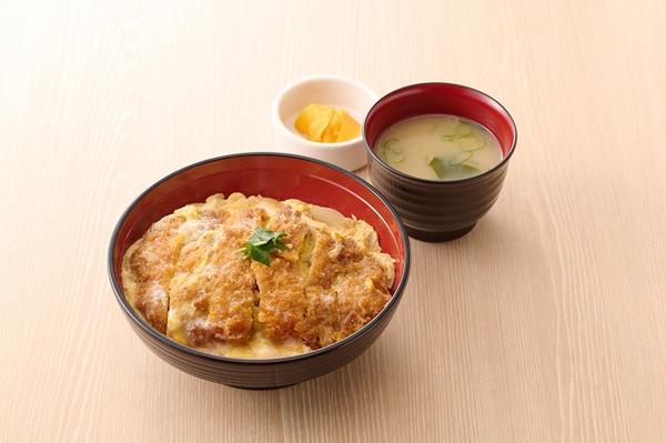 第1位「越乃黄金豚カツ丼(味噌汁付き）」のイメージ画像