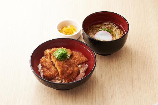 第1位「タレかつ丼とそばのセット」のイメージ画像