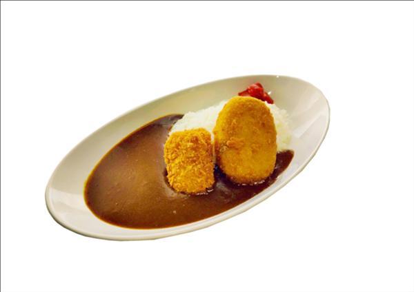 ミックスコロッケカレー001.JPG