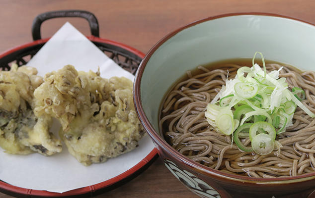 第3位「舞茸天そば」のイメージ画像