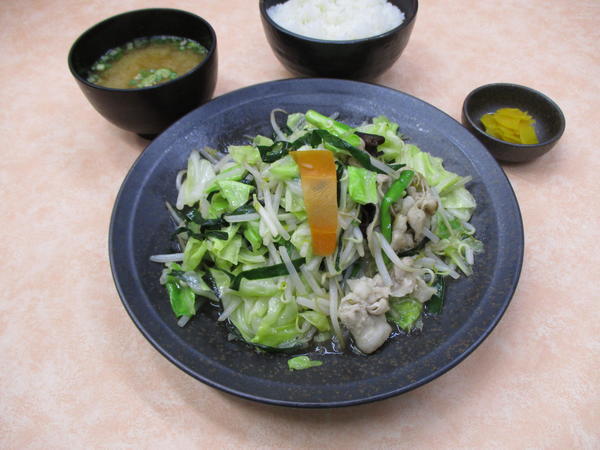 第2位「塩肉野菜炒め定食」のイメージ画像