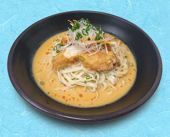 第2位「地元・田中製麺の冷やし担々うどん」のイメージ画像