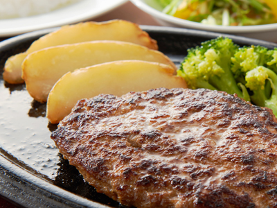 日光高原牛ハンバーグセット