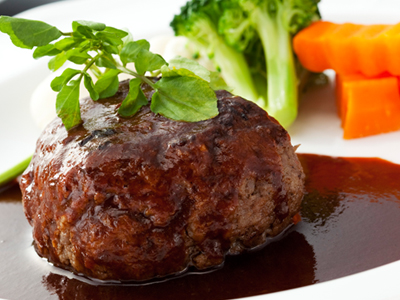 とちぎ霧降高原牛ハンバーグセット